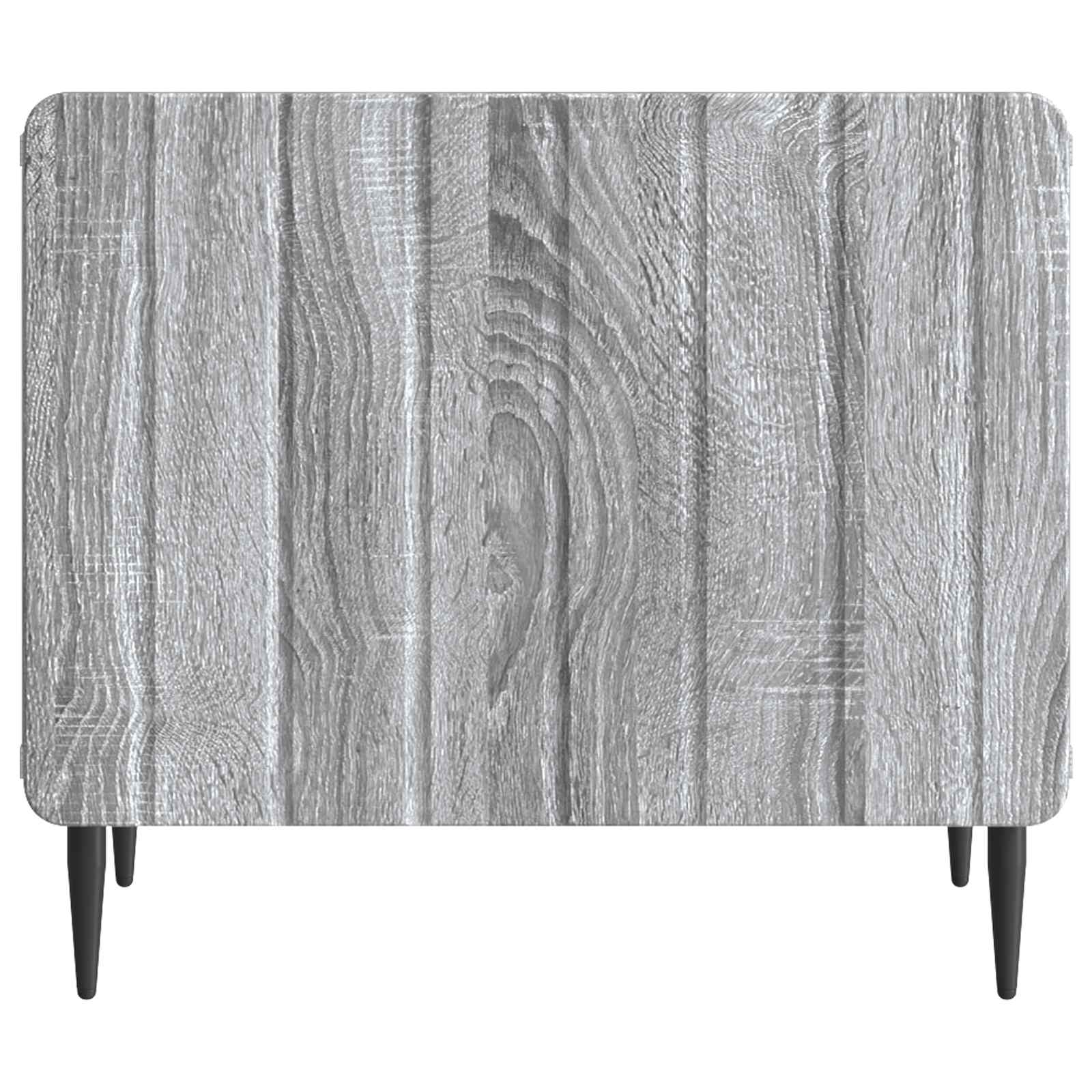 Salontafel met lade Grijs sonoma 49 x 50 x 42 cm Bewerkt hout