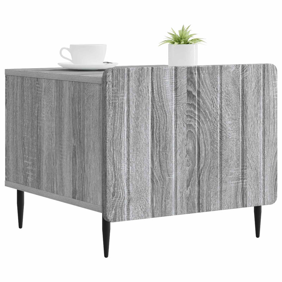 Salontafel met lade Grijs sonoma 49 x 50 x 42 cm Bewerkt hout
