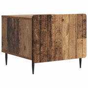 Salontafel 49x50x42 cm bewerkt hout met lade