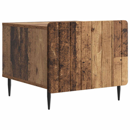 Salontafel met lade Oud hout 49 x 50 x 42 cm Bewerkt hout