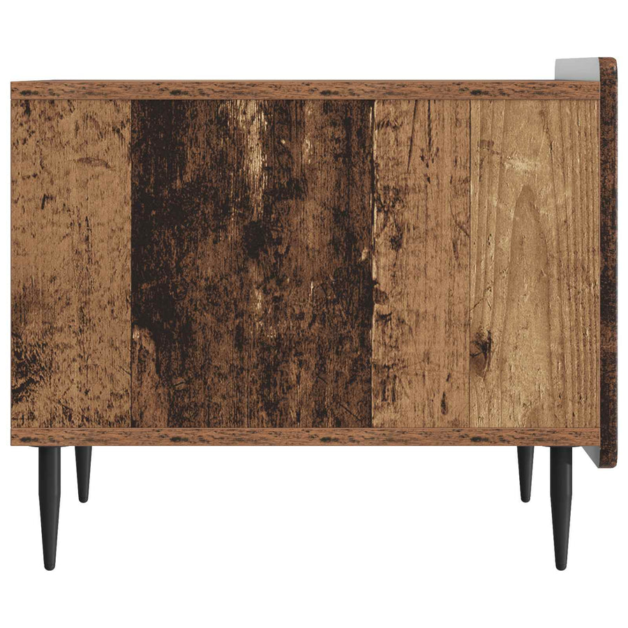 Salontafel met lade Oud hout 49 x 50 x 42 cm Bewerkt hout
