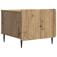 Salontafel Artisanaal eiken 49 x 50 x 42 cm Bewerkt hout