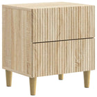 Bedside Table Sonoma Oak 43 x 34.5 x 48 cm Engineered Wood