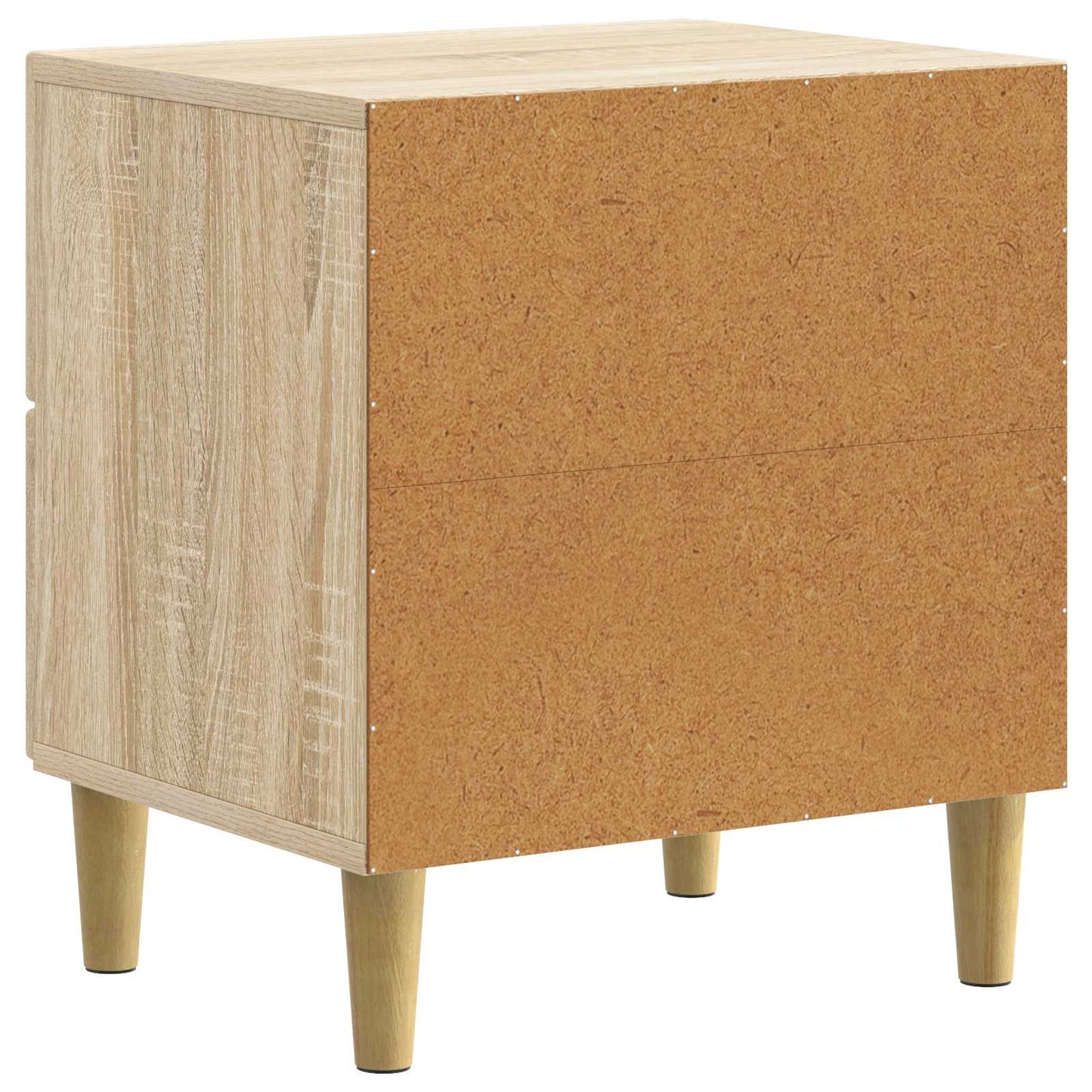 Nachtkastje Sonoma Eiken 43 x 34,5 x 48 cm Bewerkt hout