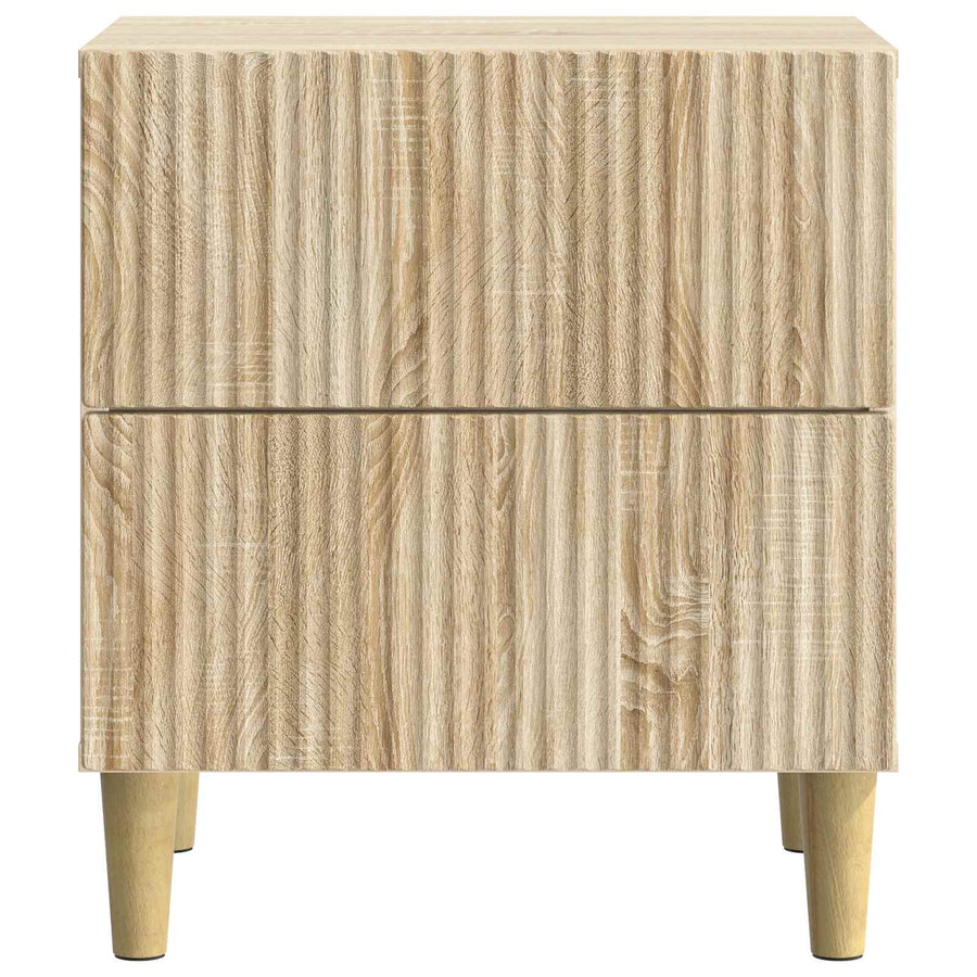 Nachtkastje Sonoma Eiken 43 x 34,5 x 48 cm Bewerkt hout