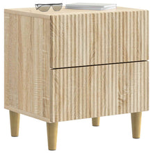 Nachtkastje Sonoma Eiken 43 x 34,5 x 48 cm Bewerkt hout