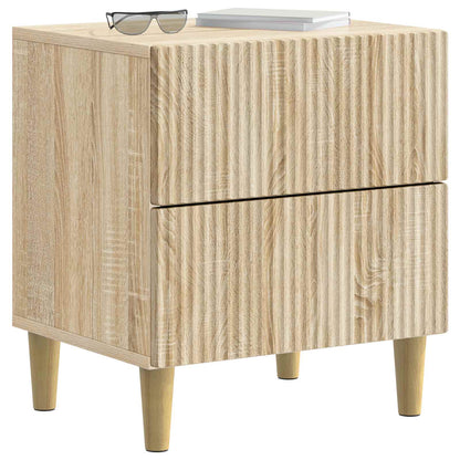 Nachtkastje Sonoma Eiken 43 x 34,5 x 48 cm Bewerkt hout