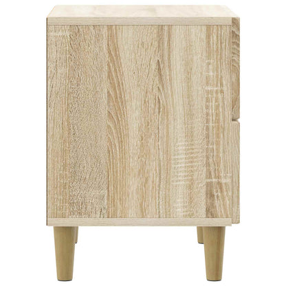 Nachtkastje Sonoma Eiken 43 x 34,5 x 48 cm Bewerkt hout