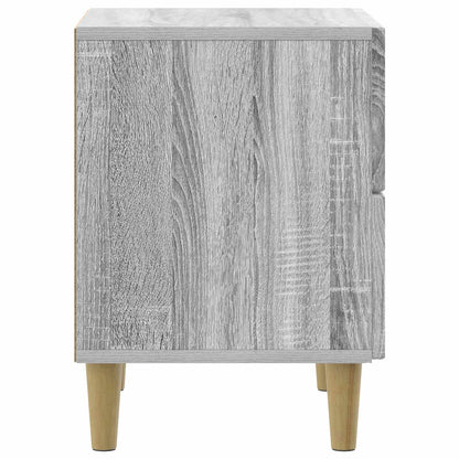 Nachtkastje 2 pcs Grijs sonoma 43 x 34,5 x 48 cm Bewerkt hout