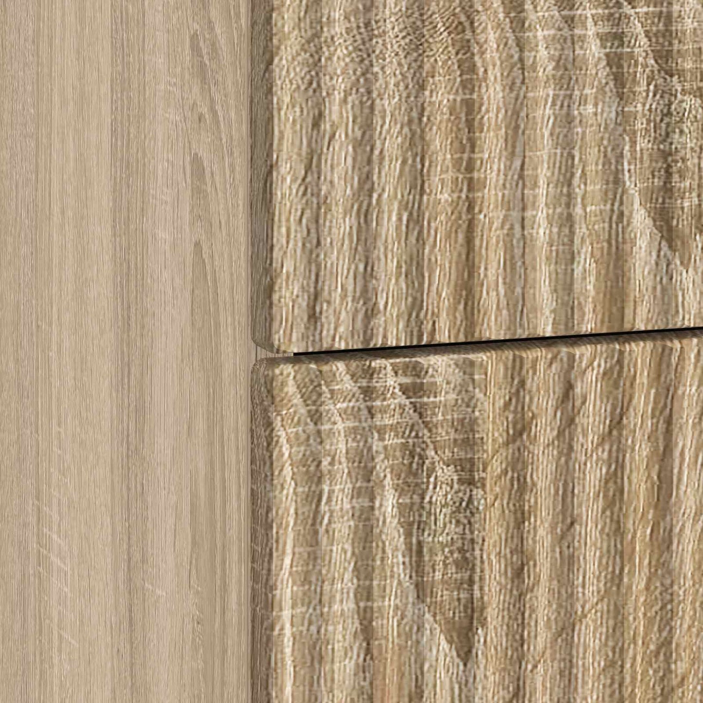 Nachtkastje Sonoma Eiken 62 x 34,5 x 48 cm Bewerkt hout