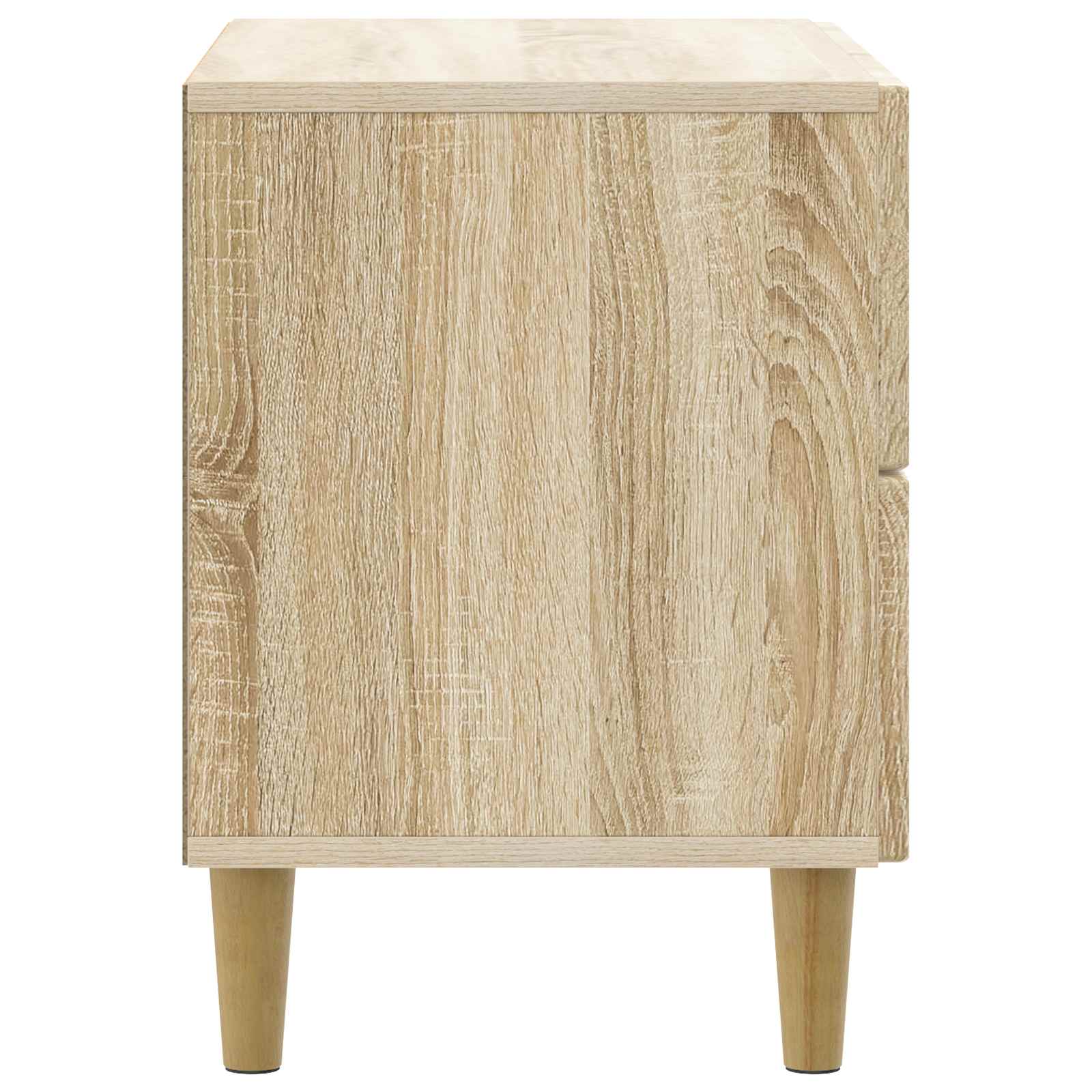 Nachtkastje Sonoma Eiken 62 x 34,5 x 48 cm Bewerkt hout