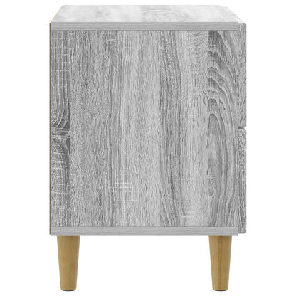 Nachtkastje Grijs sonoma 62 x 34,5 x 48 cm Bewerkt hout