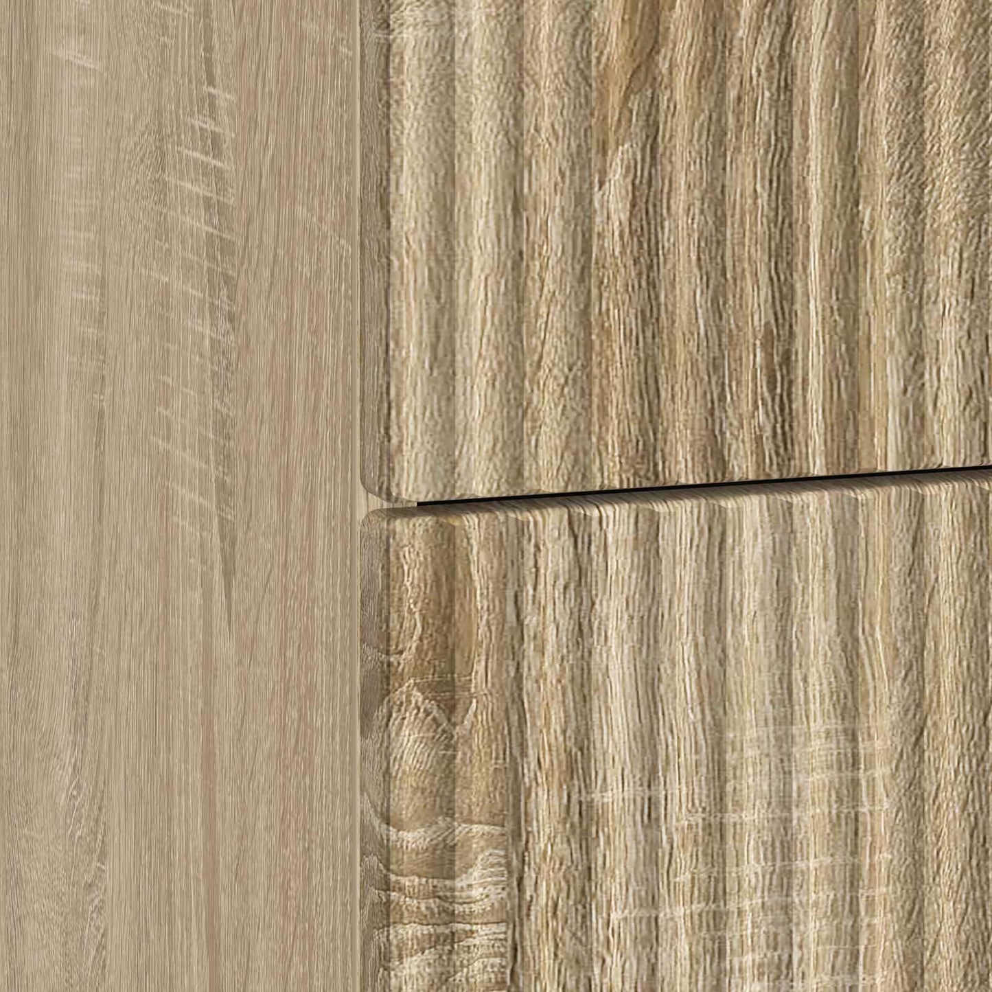 Nachtkastje Sonoma Eiken 43 x 41 x 66,5 cm Bewerkt hout