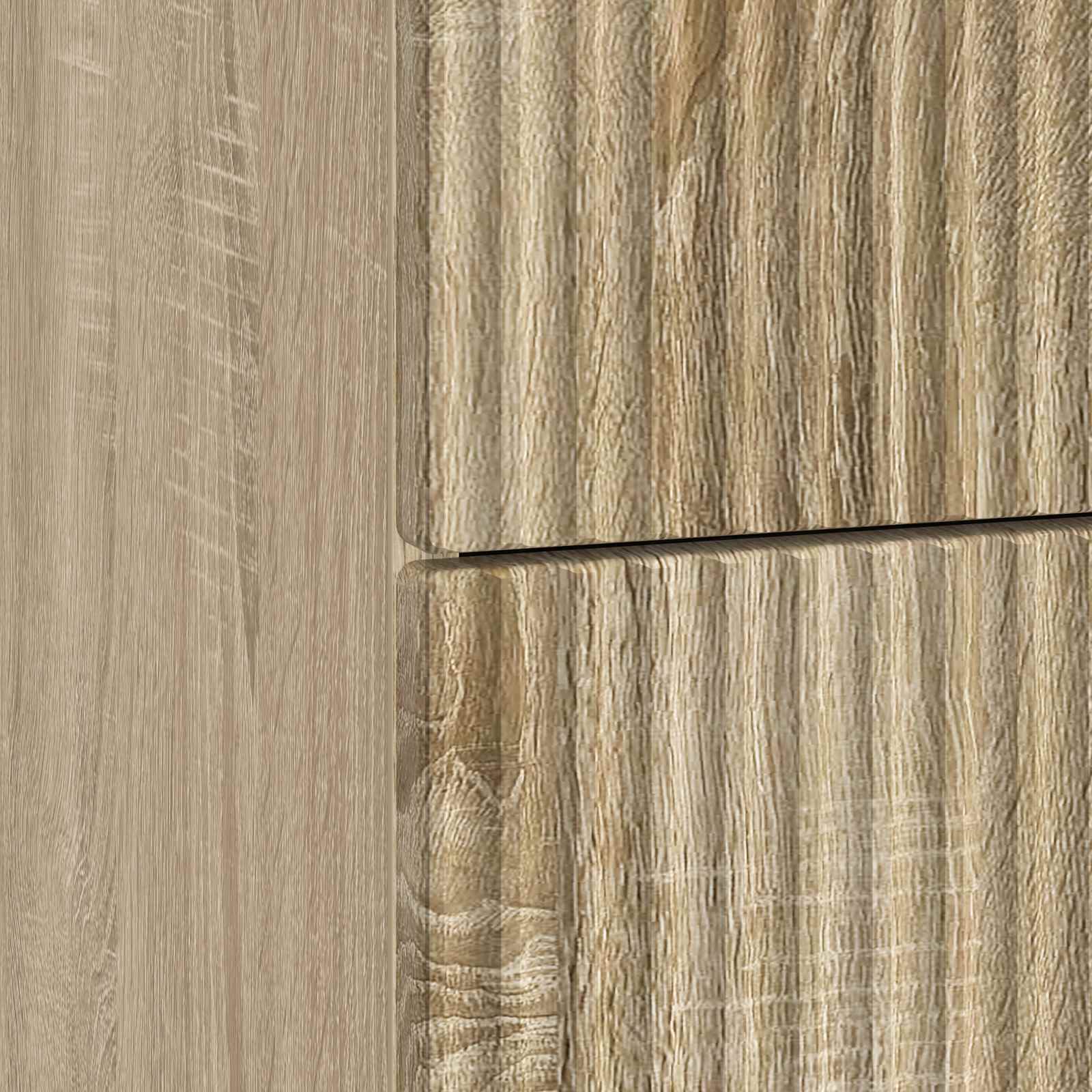 Nachtkastje Sonoma Eiken 43 x 41 x 66,5 cm Bewerkt hout