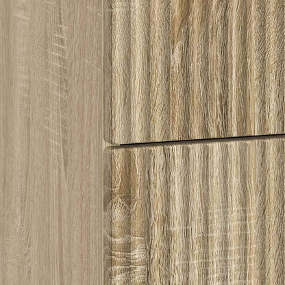 Nachtkastje Sonoma Eiken 43 x 41 x 66,5 cm Bewerkt hout