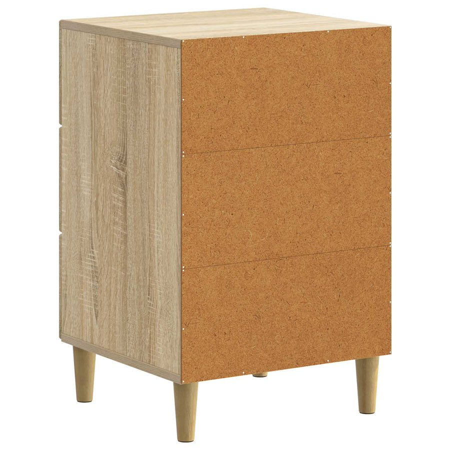 Nachtkastje Sonoma Eiken 43 x 41 x 66,5 cm Bewerkt hout