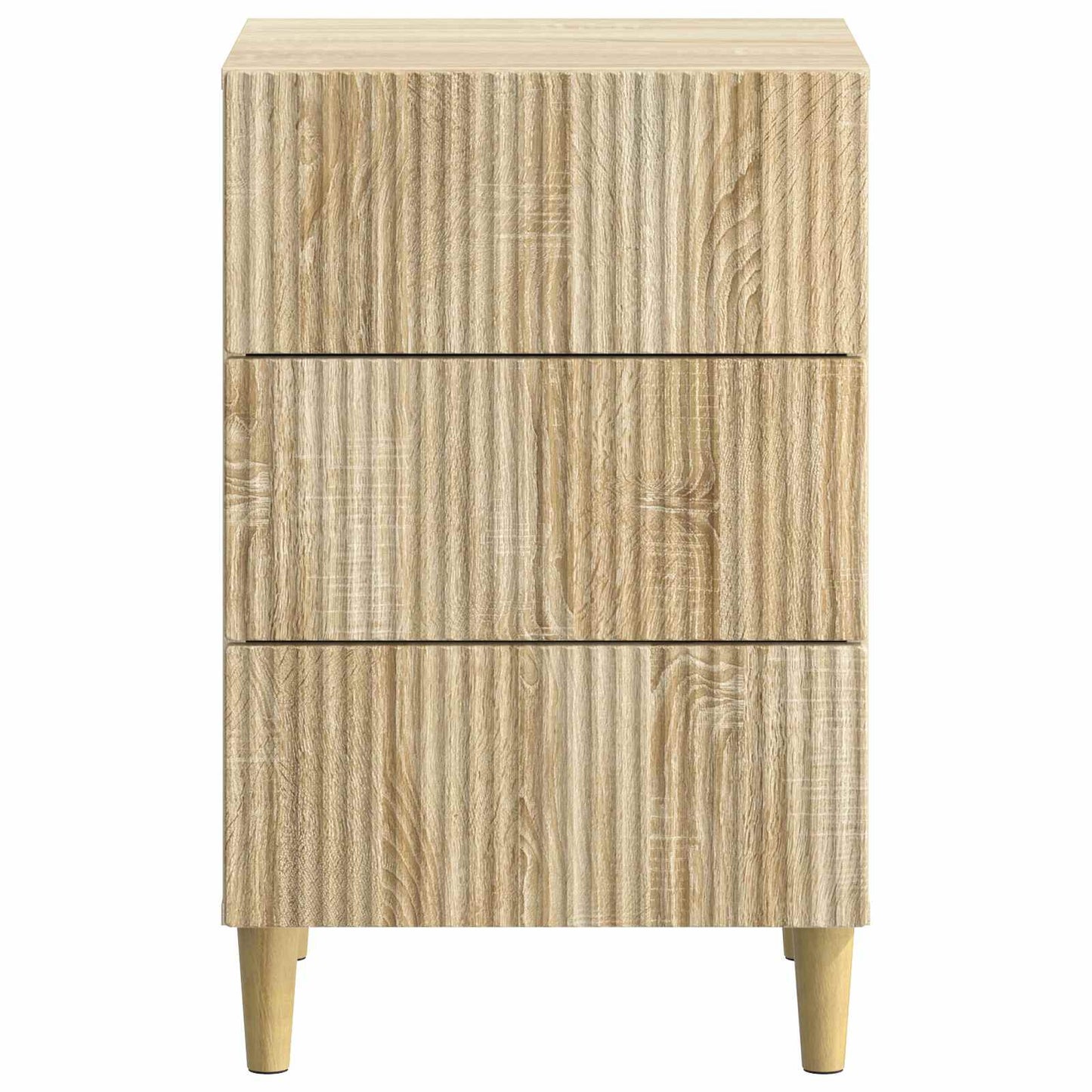 Nachtkastje Sonoma Eiken 43 x 41 x 66,5 cm Bewerkt hout