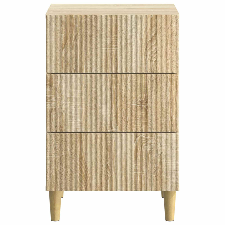 Nachtkastje Sonoma Eiken 43 x 41 x 66,5 cm Bewerkt hout