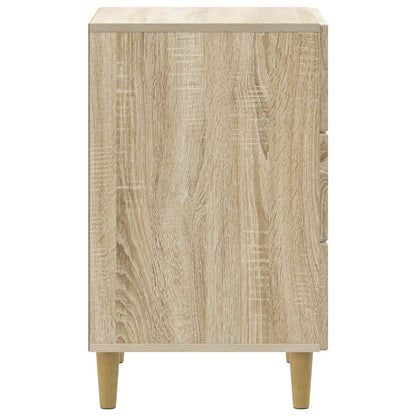 Nachtkastje Sonoma Eiken 43 x 41 x 66,5 cm Bewerkt hout
