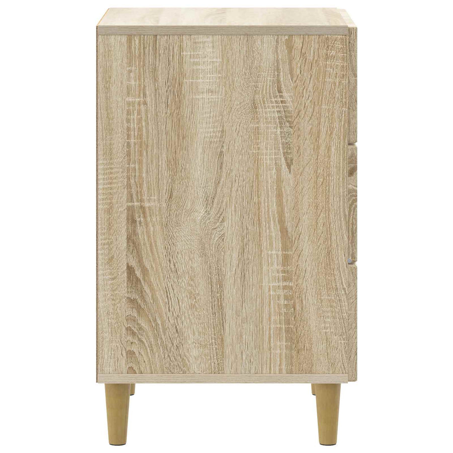 Nachtkastje Sonoma Eiken 43 x 41 x 66,5 cm Bewerkt hout