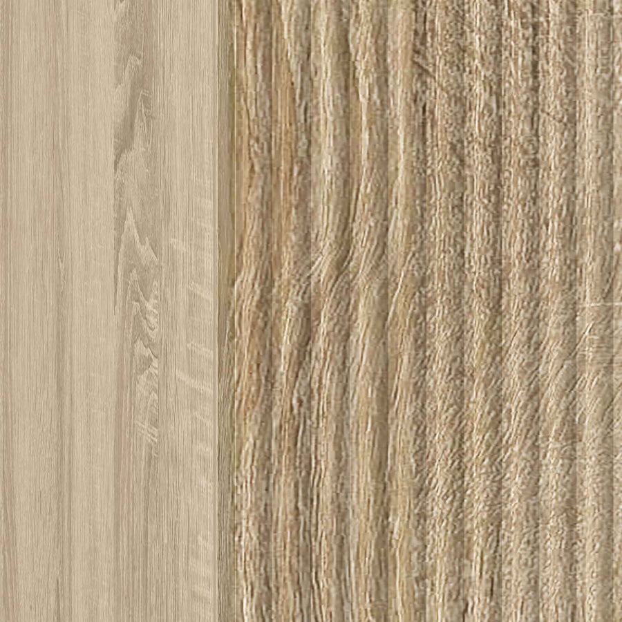 Nachtkastje Sonoma Eiken 43 x 34,5 x 50 cm Bewerkt hout