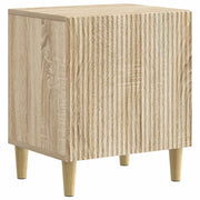 Nachtkastje Sonoma eiken 43x34,5x50 cm bewerkt hout