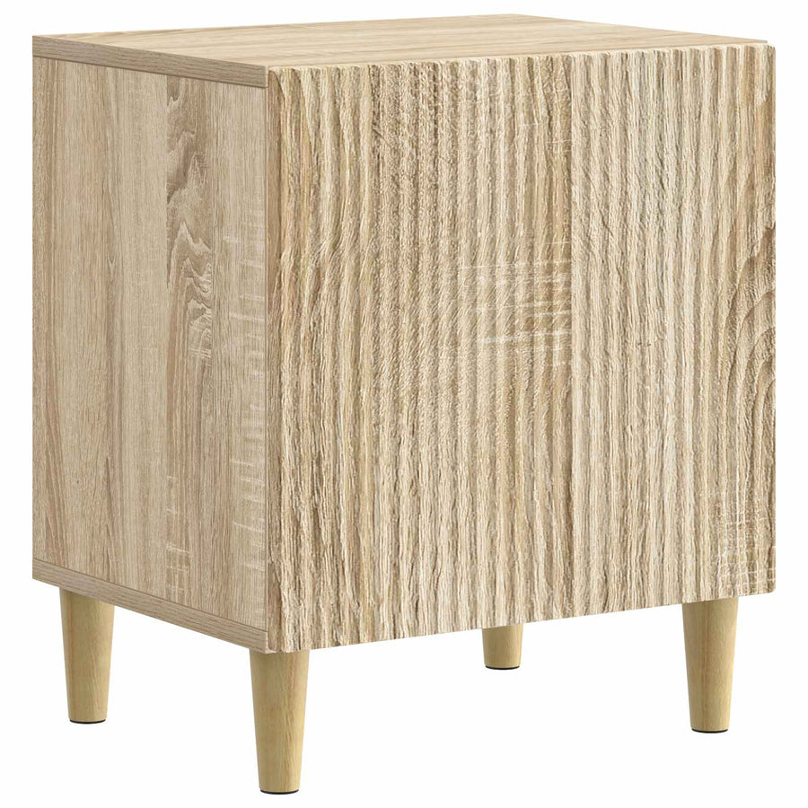 Nachtkastje Sonoma Eiken 43 x 34,5 x 50 cm Bewerkt hout