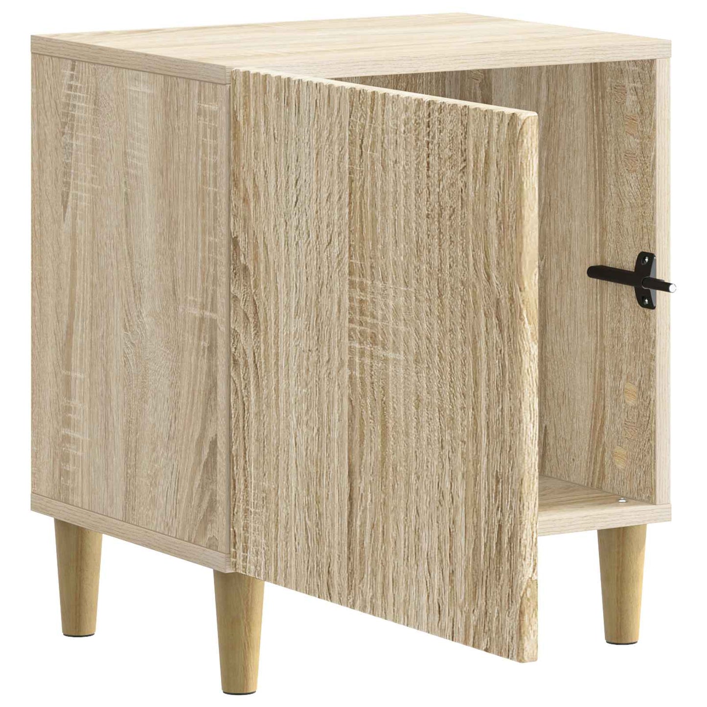 Nachtkastje Sonoma Eiken 43 x 34,5 x 50 cm Bewerkt hout