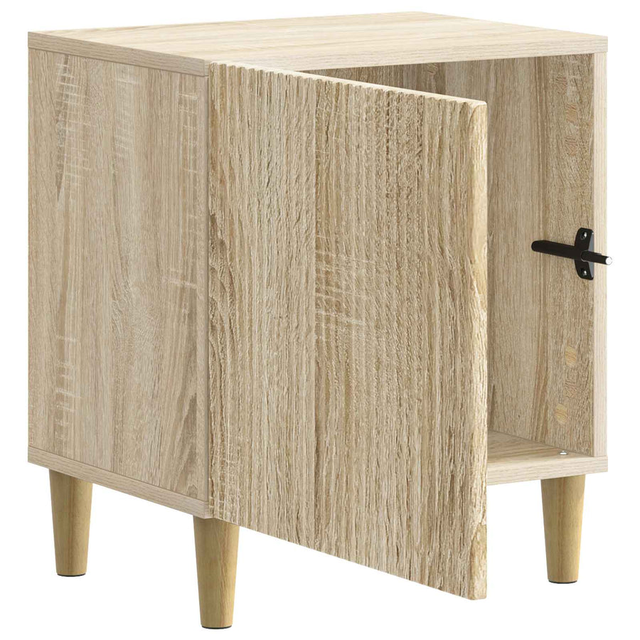 Nachtkastje Sonoma Eiken 43 x 34,5 x 50 cm Bewerkt hout