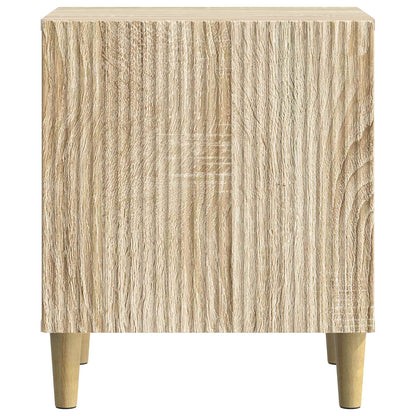 Nachtkastje 2 pcs Sonoma Eiken 43 x 34,5 x 50 cm Bewerkt hout