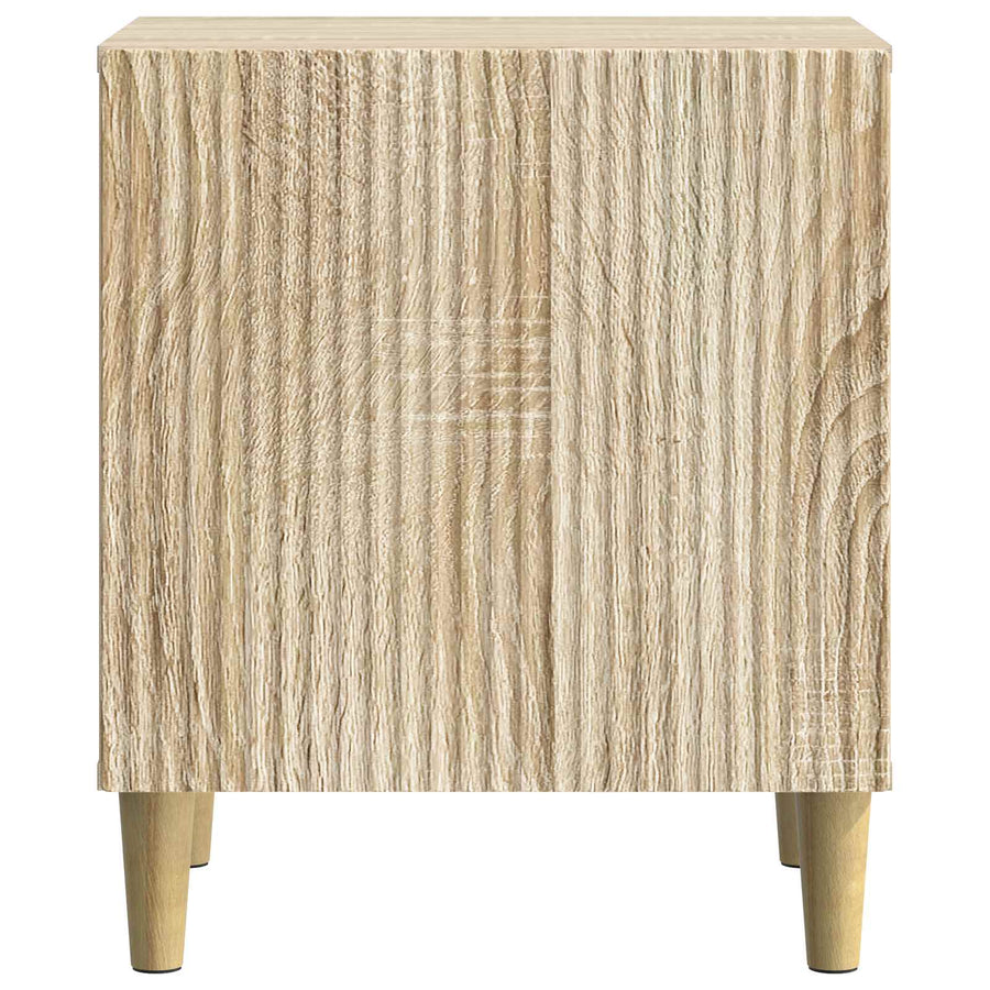 Nachtkastje 2 pcs Sonoma Eiken 43 x 34,5 x 50 cm Bewerkt hout
