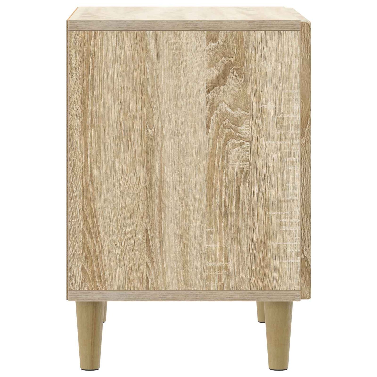 Nachtkastje 2 pcs Sonoma Eiken 43 x 34,5 x 50 cm Bewerkt hout
