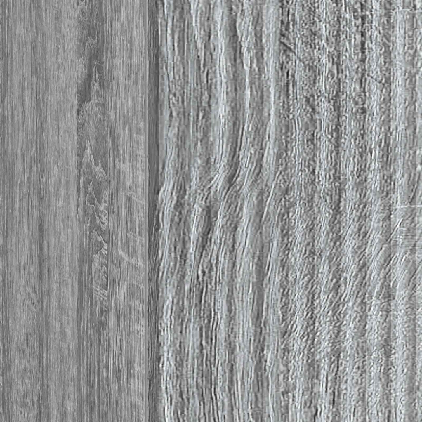 Nachtkastje 2 pcs Grijs sonoma 43 x 34,5 x 50 cm Bewerkt hout