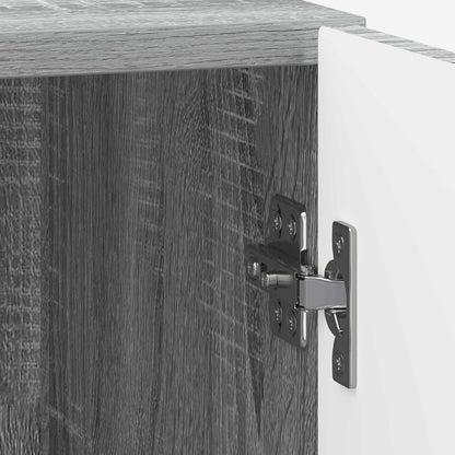Nachtkastje 2 pcs Grijs sonoma 43 x 34,5 x 50 cm Bewerkt hout