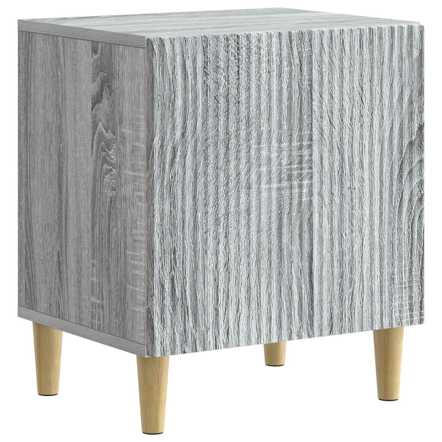 Nachtkastje 2 pcs Grijs sonoma 43 x 34,5 x 50 cm Bewerkt hout