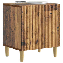 Nachtkastje Oud hout 43 x 34,5 x 50 cm Bewerkt hout