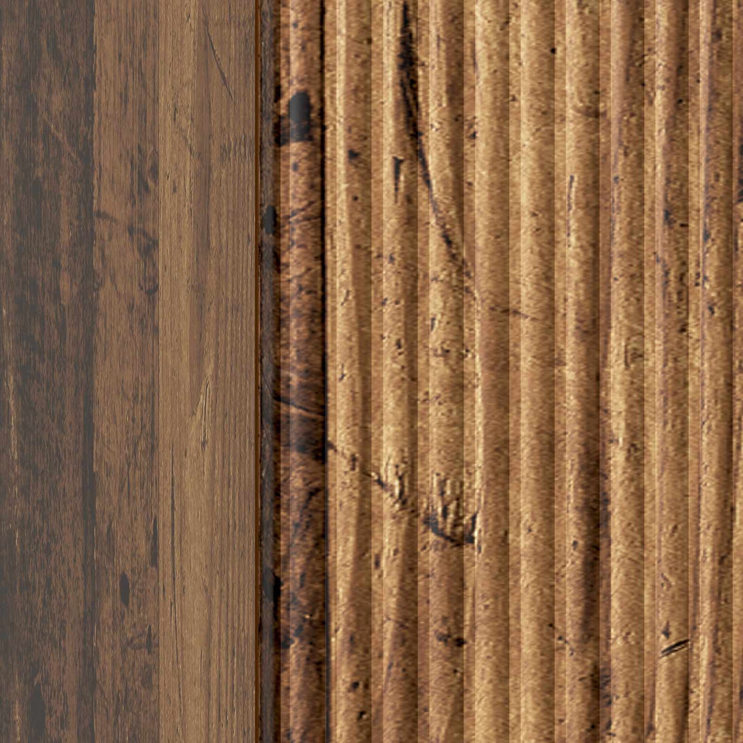 Nachtkastje 2 pcs Oud hout 43 x 34,5 x 50 cm Bewerkt hout