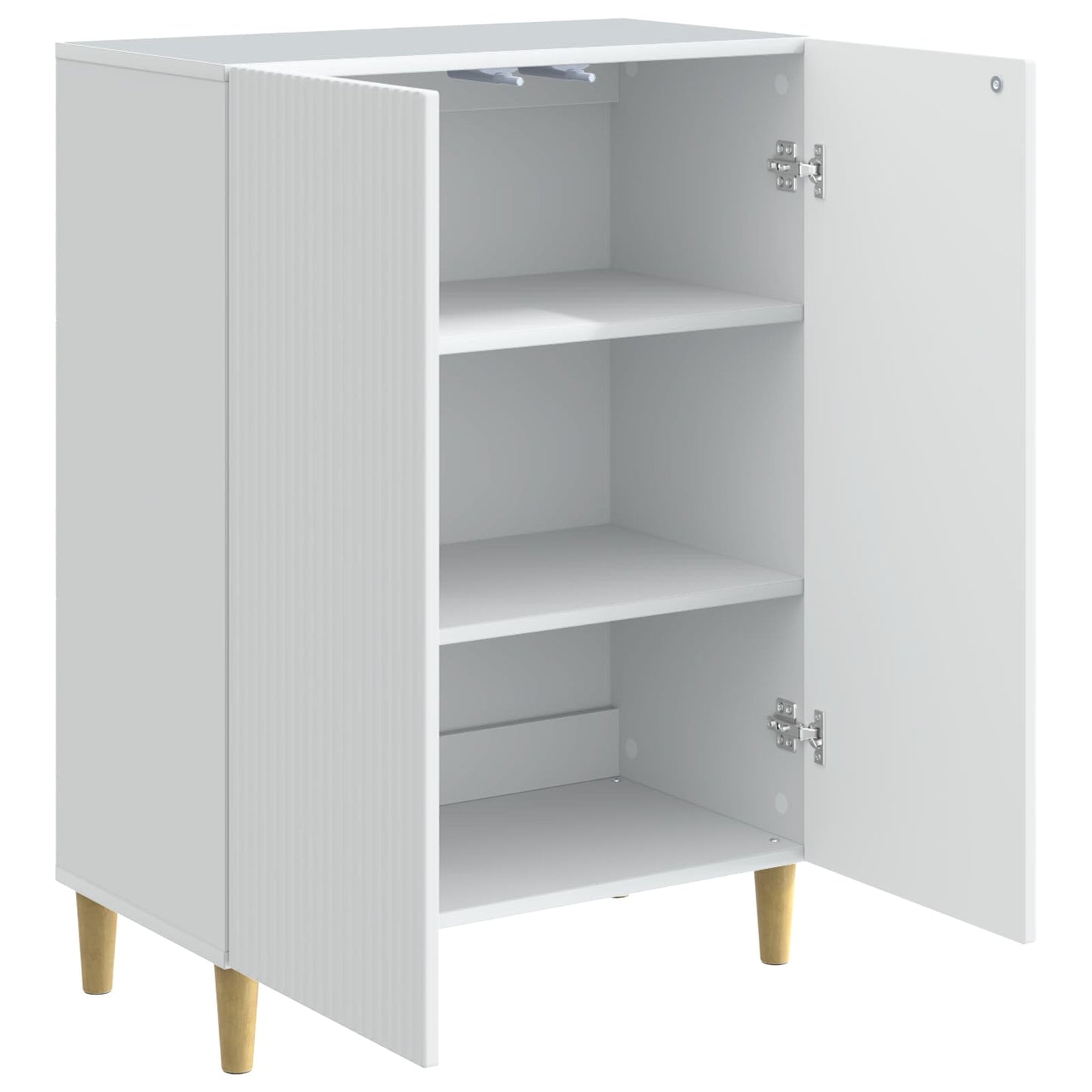 Dressoir Wit 66 x 34,5 x 90 cm Bewerkt hout