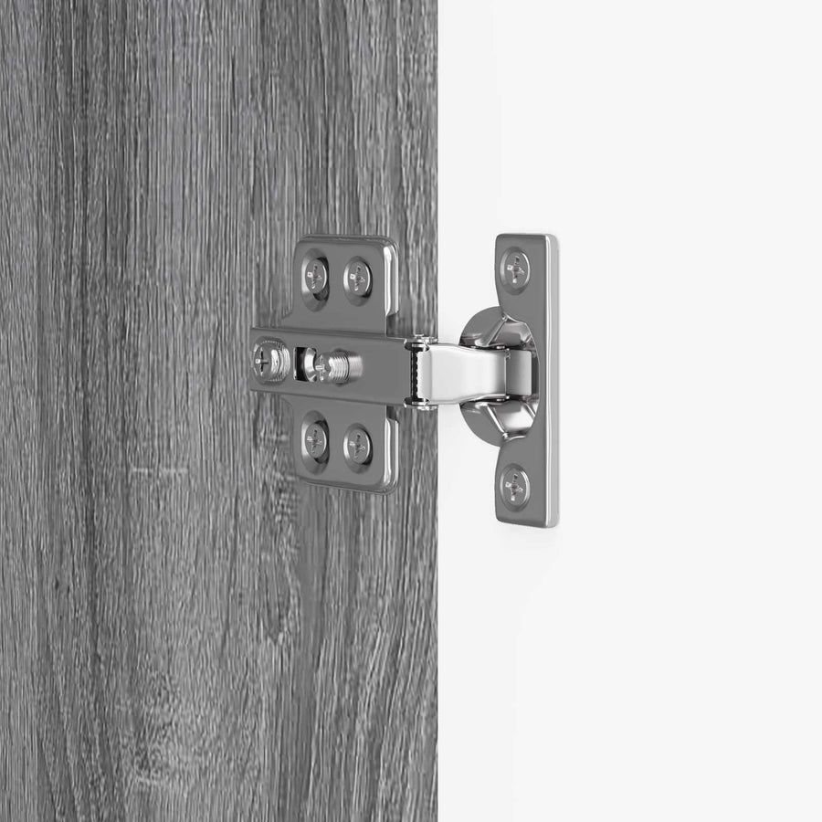 Dressoir Grijs sonoma 66 x 34,5 x 90 cm Bewerkt hout