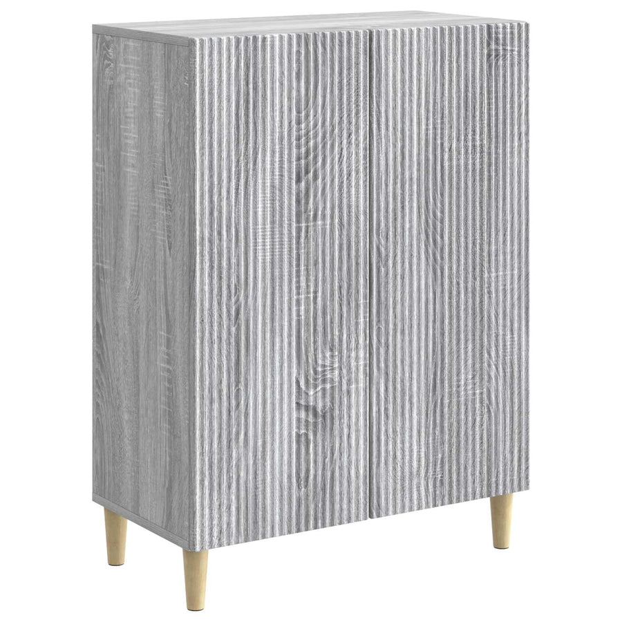 Dressoir Grijs sonoma 66 x 34,5 x 90 cm Bewerkt hout