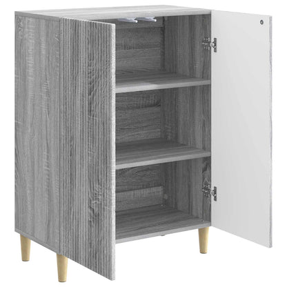 Dressoir Grijs sonoma 66 x 34,5 x 90 cm Bewerkt hout