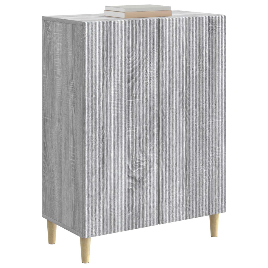 Dressoir Grijs sonoma 66 x 34,5 x 90 cm Bewerkt hout