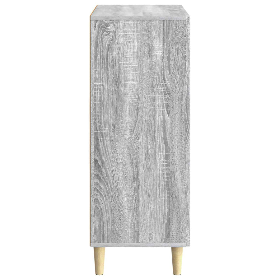 Dressoir Grijs sonoma 66 x 34,5 x 90 cm Bewerkt hout