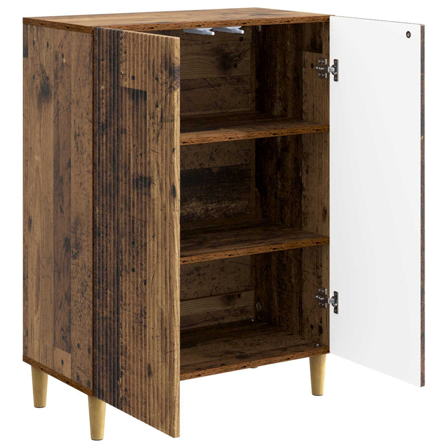 Dressoir Oud hout 66 x 34,5 x 90 cm Bewerkt hout