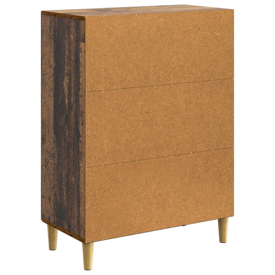 Dressoir Oud hout 66 x 34,5 x 90 cm Bewerkt hout