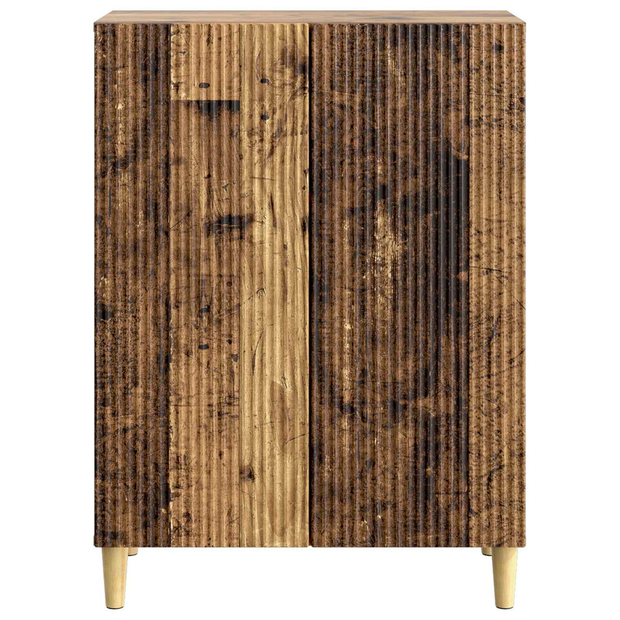 Dressoir Oud hout 66 x 34,5 x 90 cm Bewerkt hout