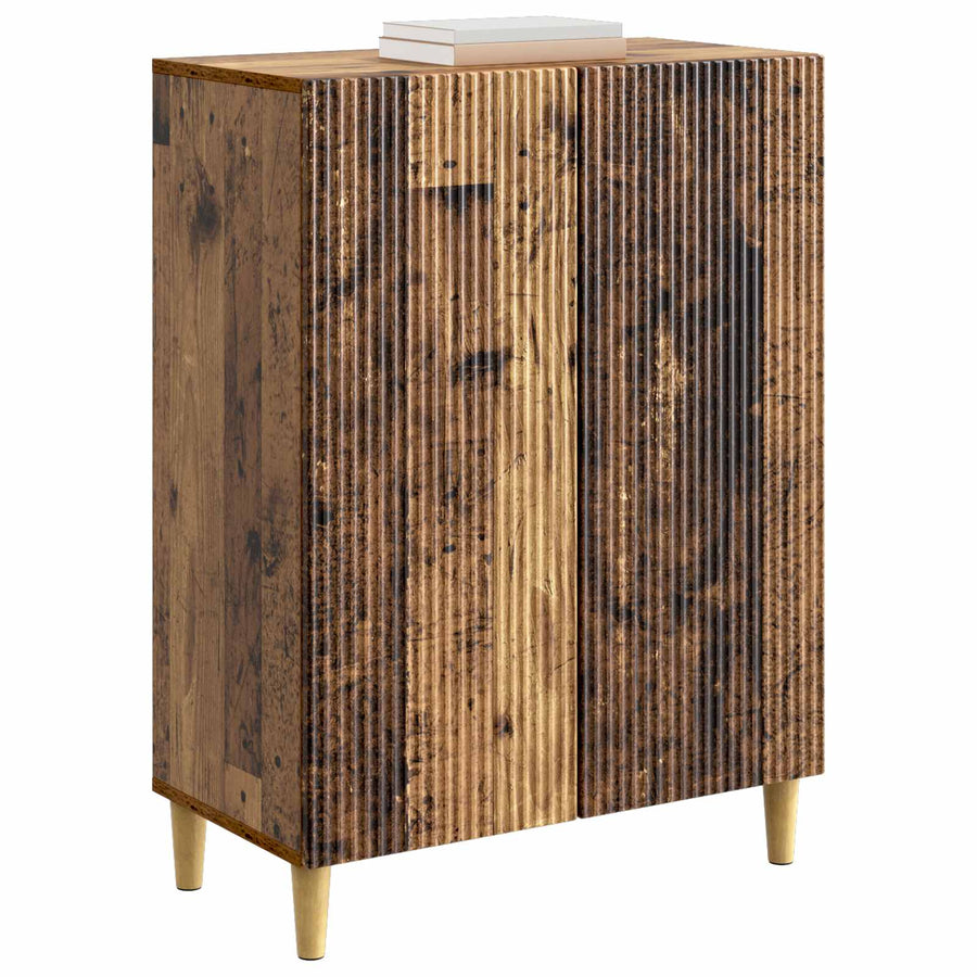 Dressoir Oud hout 66 x 34,5 x 90 cm Bewerkt hout