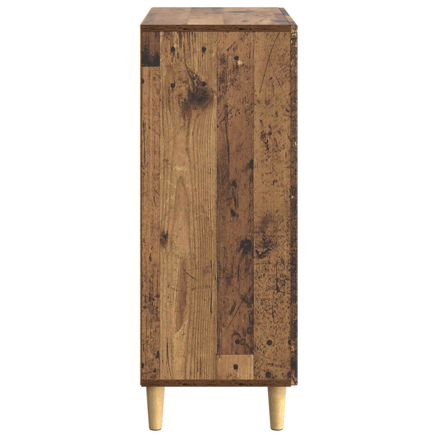 Dressoir Oud hout 66 x 34,5 x 90 cm Bewerkt hout