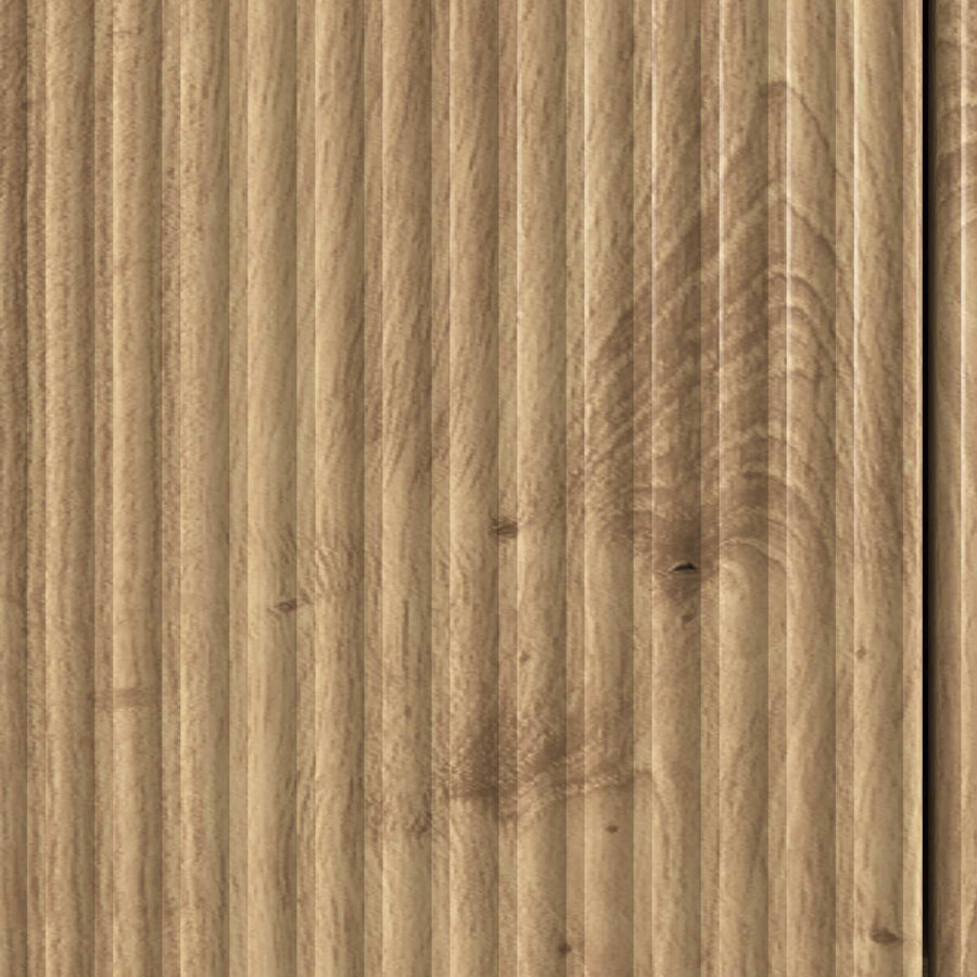Dressoir Artisanaal eiken 66 x 34,5 x 90 cm Bewerkt hout