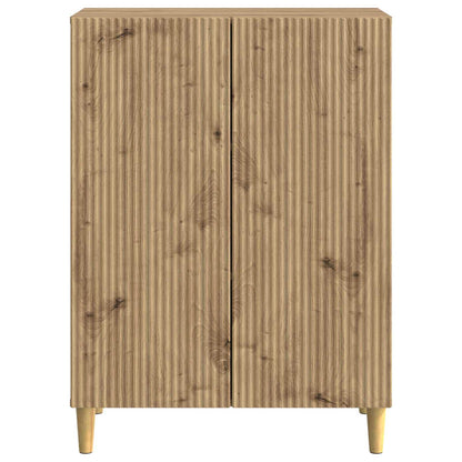Dressoir Artisanaal eiken 66 x 34,5 x 90 cm Bewerkt hout